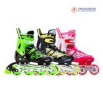 Giày Patin Trẻ Em Cougar 835L 3 Màu Hồng/ Xanh/ Vàng - Ảnh 2