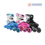 Giày Patin Trẻ Em Flying Eagle S6S 3 Màu Đen/ Hồng/ Xanh - Ảnh 6