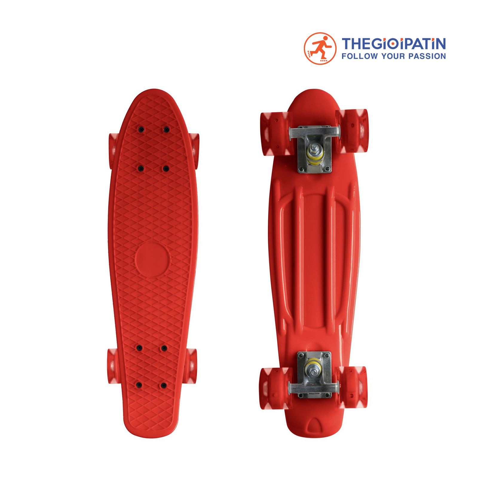 Ván Trượt Penny Board Đỏ