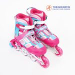 Giày Patin Trẻ Em Cougar 835LSG 3 Màu Đỏ/ Hồng/ Vàng - Ảnh 7