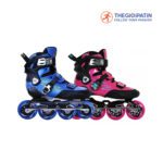 Giày Patin Trẻ Em Cougar M-One-Y 2 Màu Hồng/ Xanh - Ảnh 2