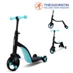 Xe Trượt Scooter Trẻ Em 3in1 3 Màu Đỏ/ Vàng/ Xanh - Ảnh 6