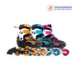 Giày Patin Trẻ Em Flying Eagle V5 3 Màu Cam/ Hồng/ Xanh - Ảnh 2