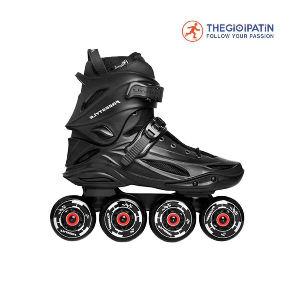 Freestyle M2 Pro - den12 Giày Patin Người Lớn Freestyle M2 Pro 2 Màu Đen/ Trắng - Ảnh 1