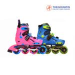 Giày Patin Trẻ Em Souqi Q2 2 Màu Xanh/ Hồng - Ảnh 2
