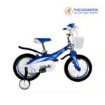 Xe Đạp Trẻ Em LanQ 43 3 Màu Hồng/ Xanh/ Vàng - Ảnh 2