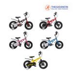 Xe Đạp Trẻ Em LanQ 46 5 Màu Đen/ Đỏ/ Xanh/ Hồng/ Vàng - Ảnh 2