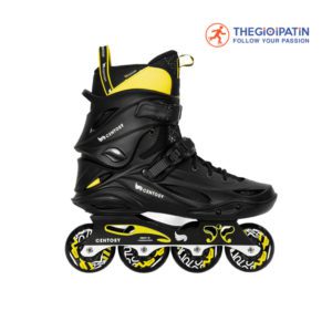 Giày Patin Người Lớn Centosy Freestyle Pro Màu Đen