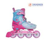 Giày Patin Trẻ Em Cougar MZS 333 QS 3 Màu Đỏ/ Hồng/ Xanh - Ảnh 3