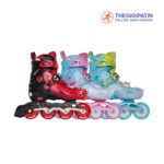 Giày Patin Trẻ Em Cougar MZS 333 QS 3 Màu Đỏ/ Hồng/ Xanh - Ảnh 2