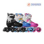Giày Patin Trẻ Em Flying Eagle S6S+ NEW Màu Đen/ Hồng/ Xanh - Ảnh 2