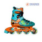 Giày Patin Trẻ Em Cougar 867 2 Màu Vàng/ Xanh