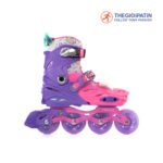 Giày Patin Trẻ Em Centosy Joy Kid CR5 2 Màu Hồng/ Xanh - Ảnh 3
