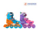 Giày Patin Trẻ Em Centosy Joy Kid CR5 2 Màu Hồng/ Xanh - Ảnh 2