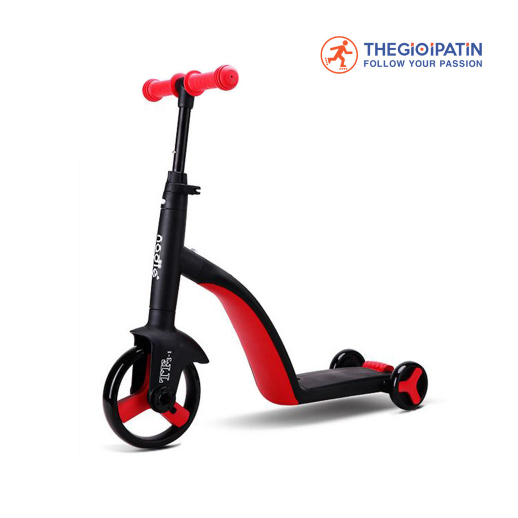 Scooter 3 in 1 (1) Xe Trượt Scooter Trẻ Em 3in1 3 Màu Đỏ/ Vàng/ Xanh - Ảnh 1