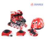 Giày Patin Trẻ Em Lianzhi 8806 Combo 2 Màu Xanh/ Đỏ - Ảnh 4