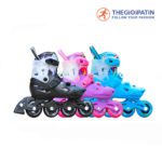 Giày Patin Trẻ Em Flying Eagle S3 Cosmo 3 Màu Đen/ Hồng/ Xanh - Ảnh 2