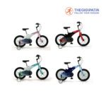 Xe Đạp Trẻ Em LanQ 39 New 4 Màu Đỏ/ Hồng/ Xanh dương/ Xanh trắng - Ảnh 2