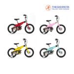 Xe Đạp Trẻ Em LanQ 40 4 Màu Đỏ/ Hồng/ Vàng/ Xanh - Ảnh 2