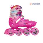 Giày Patin Trẻ Em  BKB K9 3 Màu Đen/ Hồng/ Xanh