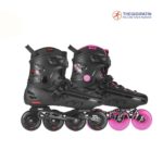 Giày patin người lớn BKB B6 2 màu Hồng/ Đen - Ảnh 2