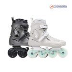 Giày patin người lớn Flying Eagle X3 màu Xám/ Trắng  - Ảnh 2