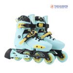 Giày patin trẻ em Nasus N9 2 màu xanh hồng