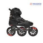 Giày patin Flying Eagle AVIAN T100 – Giày Patin 3 bánh 110mm tốc độ, màu đen đỏ