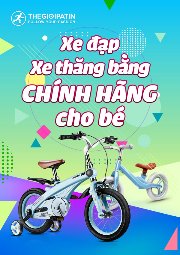 Xe đạp trẻ em tại Thế Giới Patin